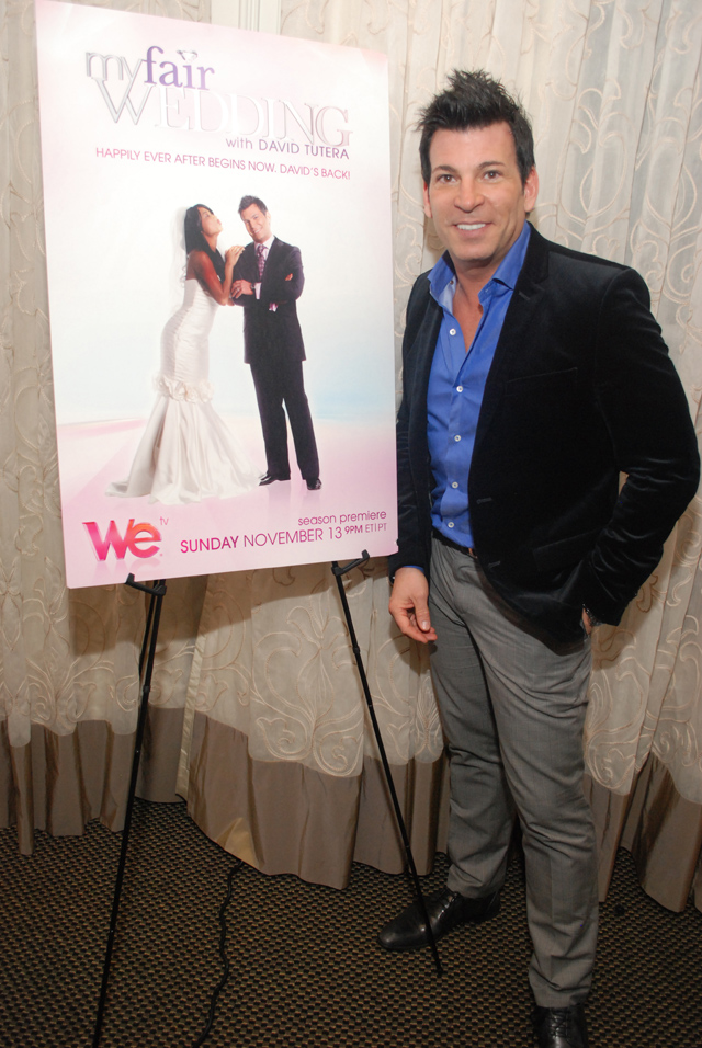David Tutera celebrity wedding planner and star of WE tv 39s MY FAIR WEDDING